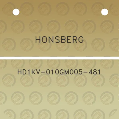 honsberg-hd1kv-010gm005-481