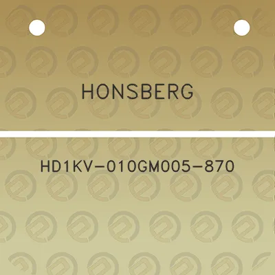 honsberg-hd1kv-010gm005-870