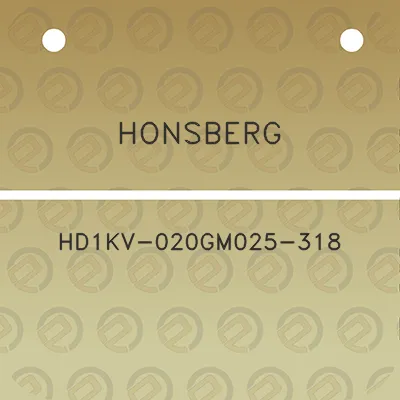 honsberg-hd1kv-020gm025-318