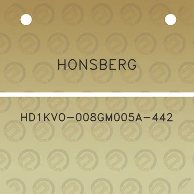 honsberg-hd1kvo-008gm005a-442