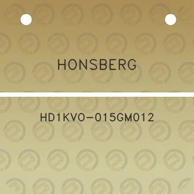 honsberg-hd1kvo-015gm012