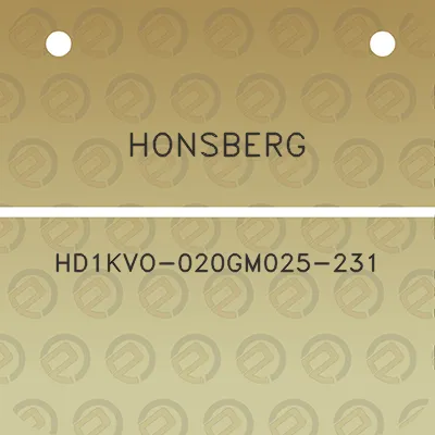 honsberg-hd1kvo-020gm025-231