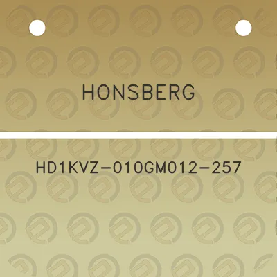 honsberg-hd1kvz-010gm012-257