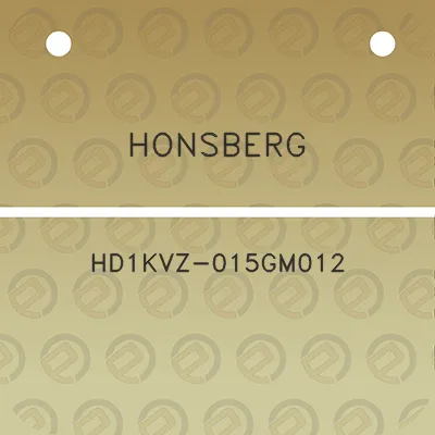 honsberg-hd1kvz-015gm012