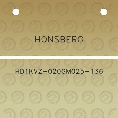 honsberg-hd1kvz-020gm025-136