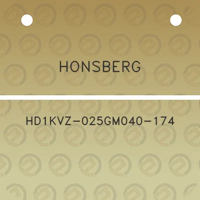 honsberg-hd1kvz-025gm040-174