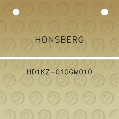 honsberg-hd1kz-010gm010