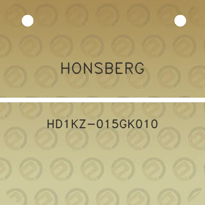 honsberg-hd1kz-015gk010