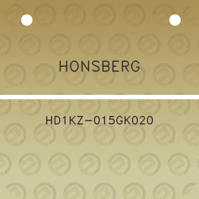 honsberg-hd1kz-015gk020