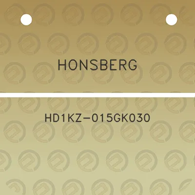 honsberg-hd1kz-015gk030