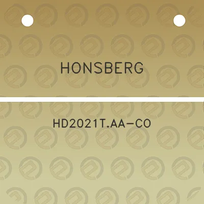 honsberg-hd2021taa-co