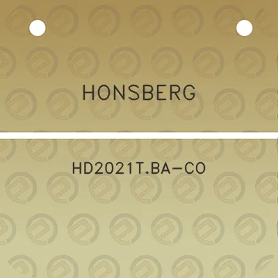 honsberg-hd2021tba-co