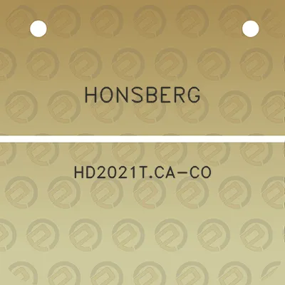 honsberg-hd2021tca-co