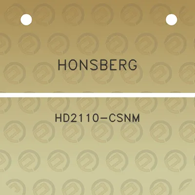 honsberg-hd2110-csnm