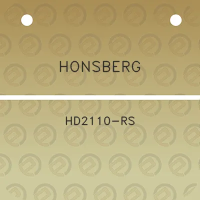 honsberg-hd2110-rs