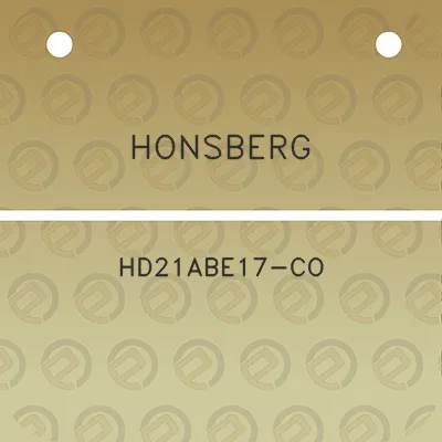 honsberg-hd21abe17-co