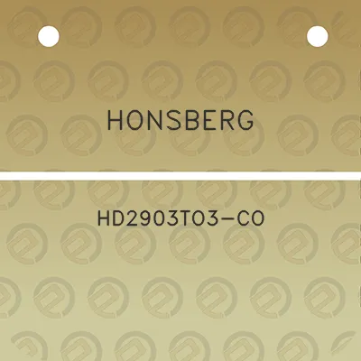 honsberg-hd2903to3-co