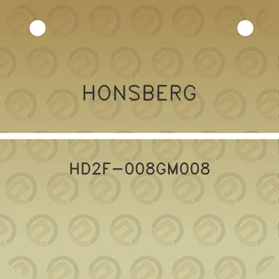 honsberg-hd2f-008gm008