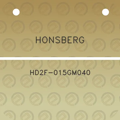 honsberg-hd2f-015gm040