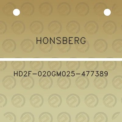 honsberg-hd2f-020gm025-477389