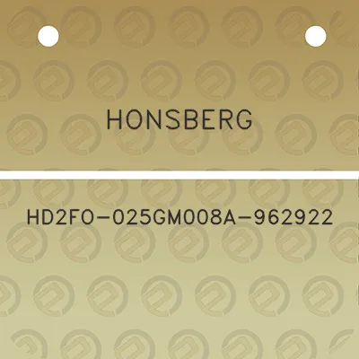 honsberg-hd2fo-025gm008a-962922