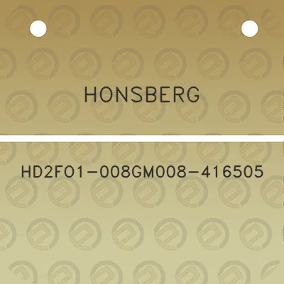 honsberg-hd2fo1-008gm008-416505