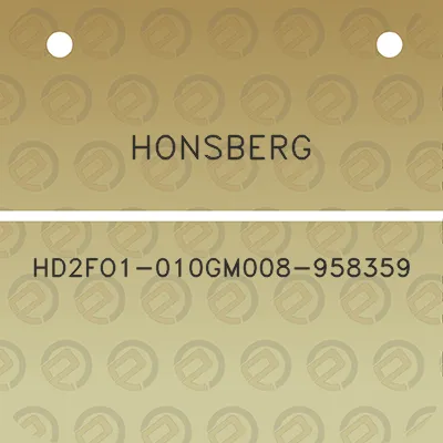 honsberg-hd2fo1-010gm008-958359