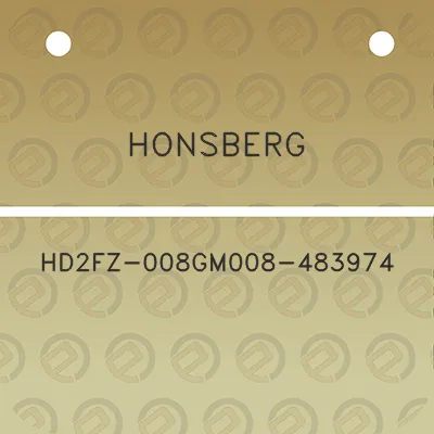 honsberg-hd2fz-008gm008-483974