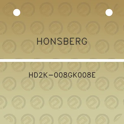 honsberg-hd2k-008gk008e