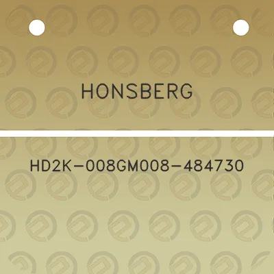 honsberg-hd2k-008gm008-484730