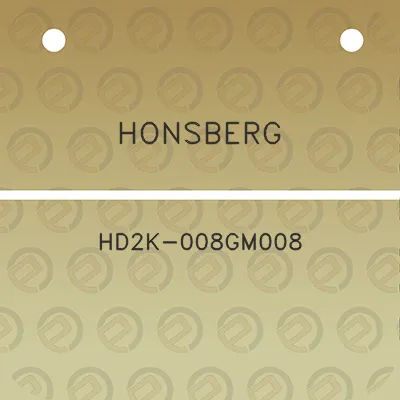 honsberg-hd2k-008gm008