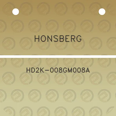 honsberg-hd2k-008gm008a