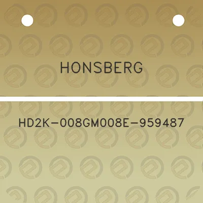 honsberg-hd2k-008gm008e-959487