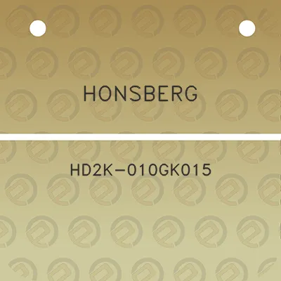 honsberg-hd2k-010gk015