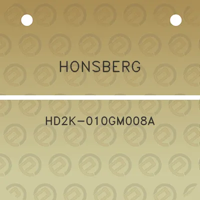 honsberg-hd2k-010gm008a