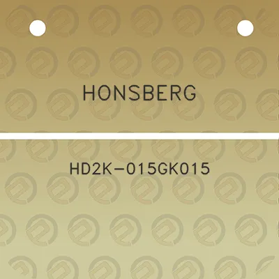 honsberg-hd2k-015gk015