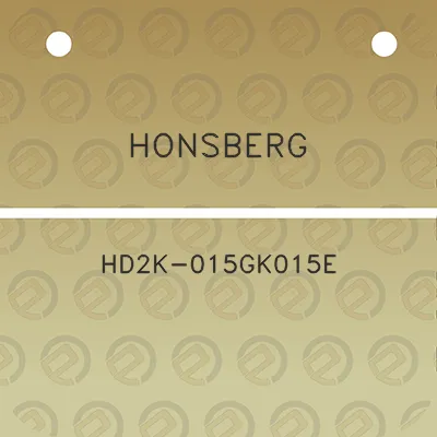 honsberg-hd2k-015gk015e