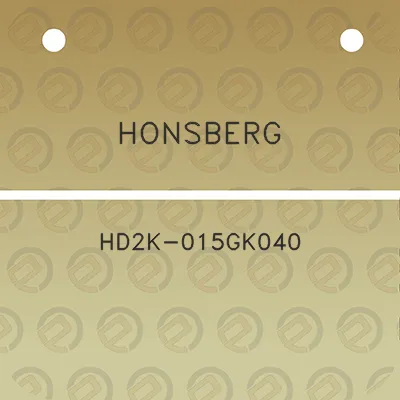 honsberg-hd2k-015gk040