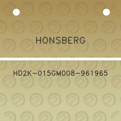 honsberg-hd2k-015gm008-961965