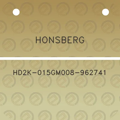 honsberg-hd2k-015gm008-962741