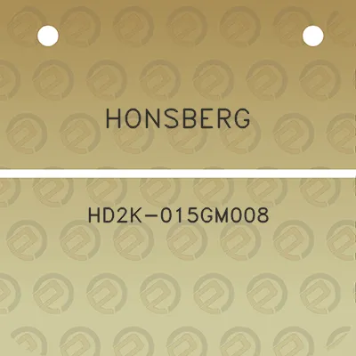 honsberg-hd2k-015gm008