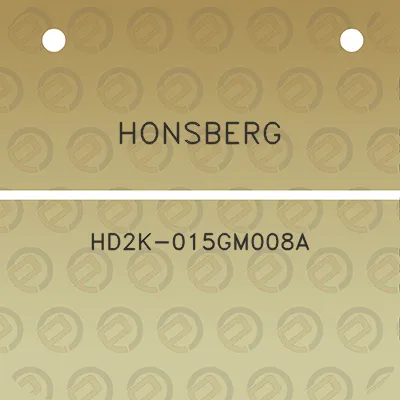 honsberg-hd2k-015gm008a