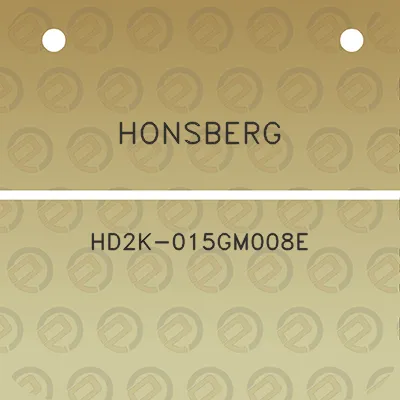 honsberg-hd2k-015gm008e