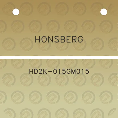 honsberg-hd2k-015gm015