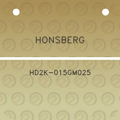 honsberg-hd2k-015gm025