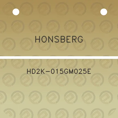 honsberg-hd2k-015gm025e