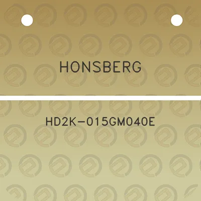 honsberg-hd2k-015gm040e