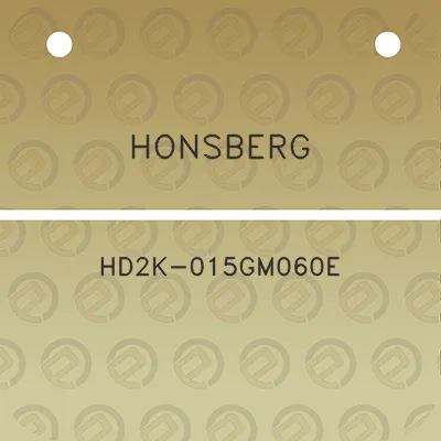 honsberg-hd2k-015gm060e