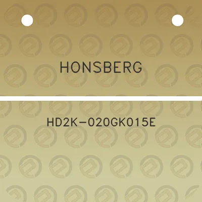 honsberg-hd2k-020gk015e