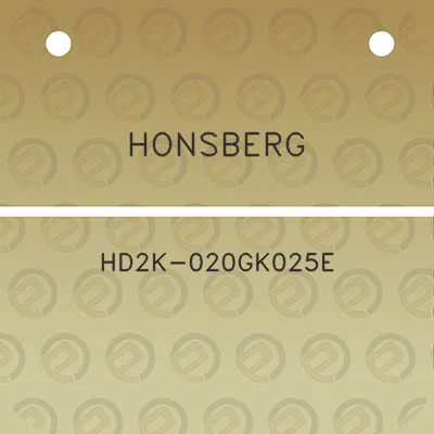 honsberg-hd2k-020gk025e